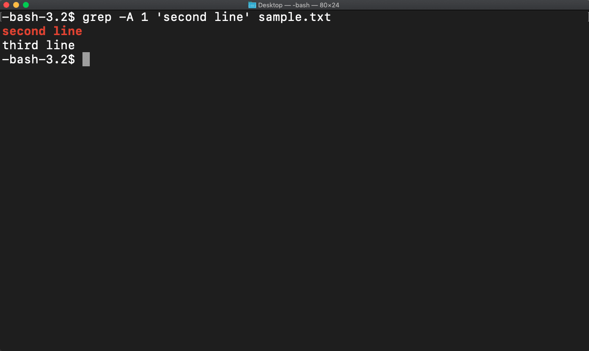 Grep Flags In The Terminal