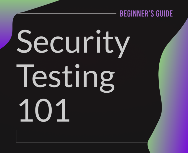 Getting Started with Security Testing