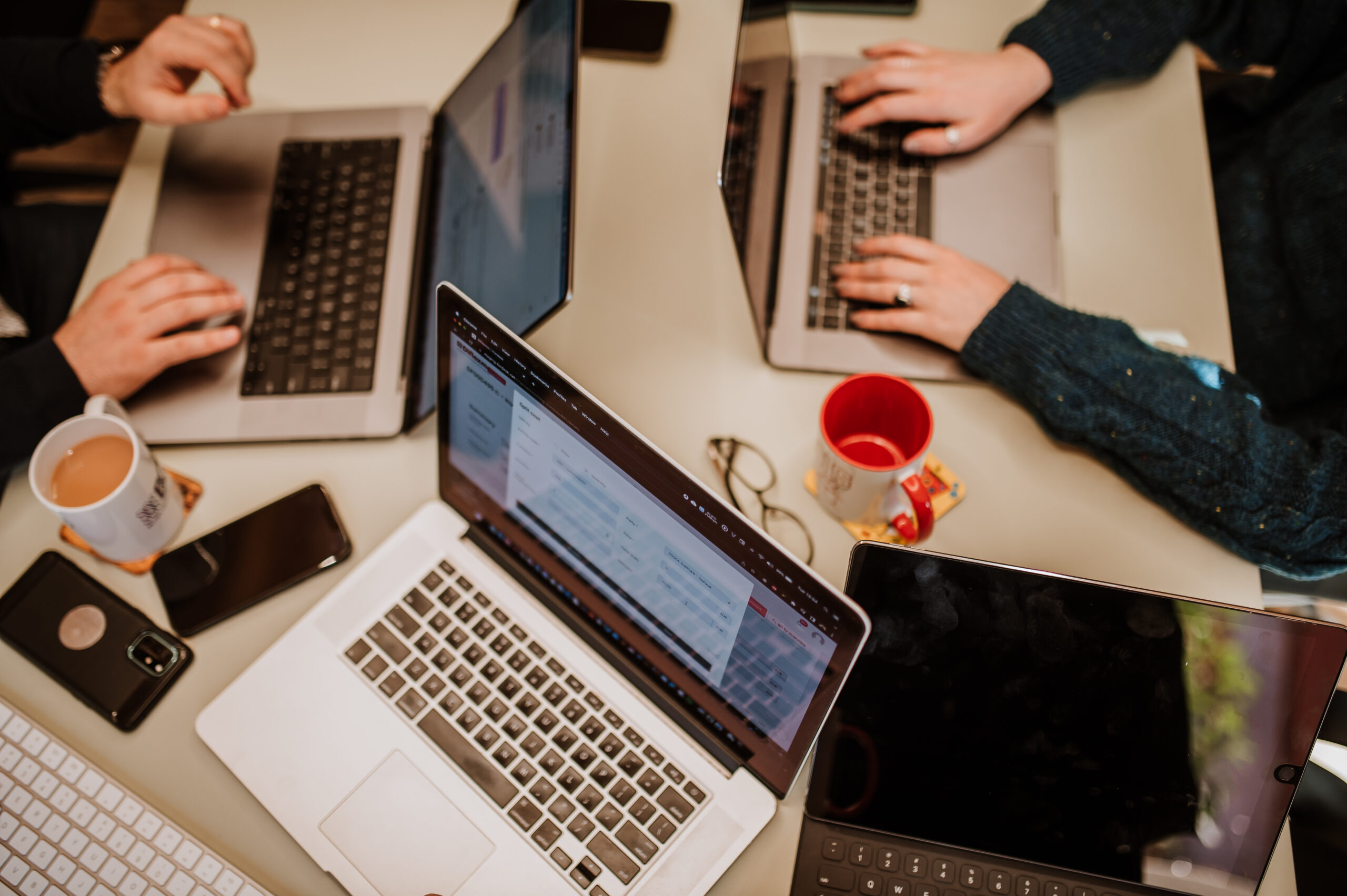 BetterQA team collaboration session