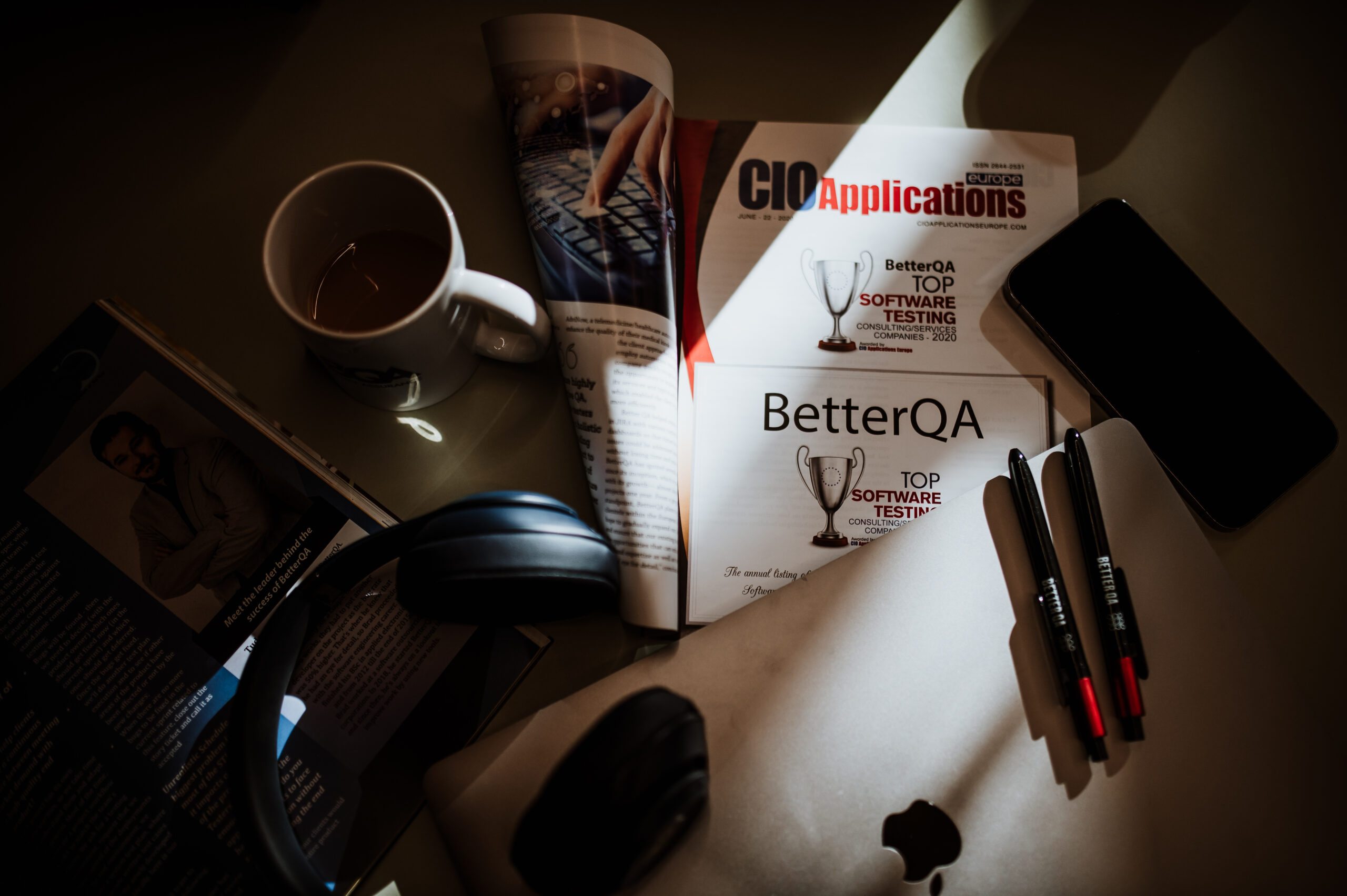 BetterQA team at work in Cluj-Napoca