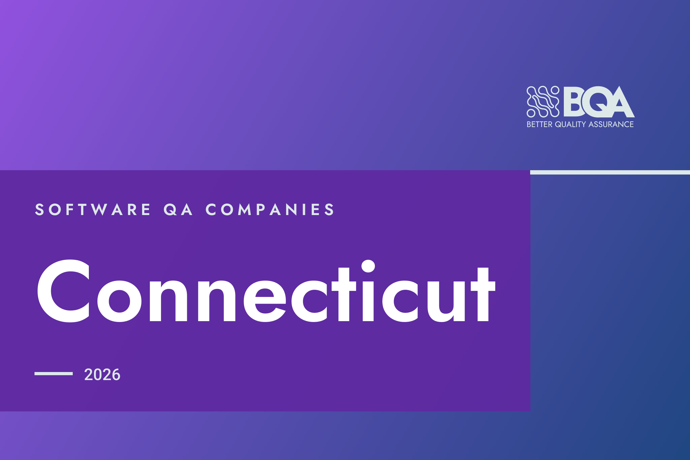 BetterQA card: software QA companies, Connecticut, 2026