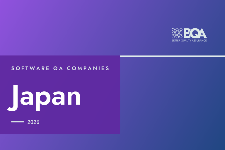 Top 10 software QA companies in Japan (2026 ranking)