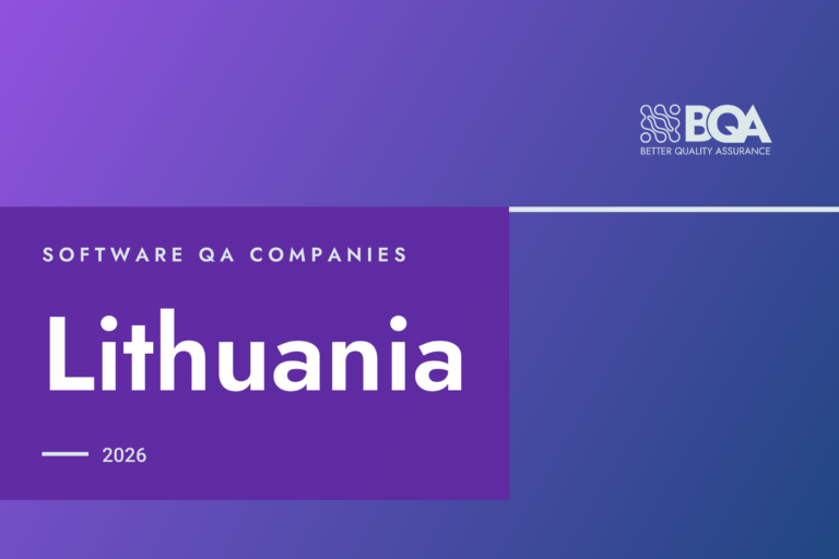 Top 10 software QA companies in Lithuania (2026 ranking)