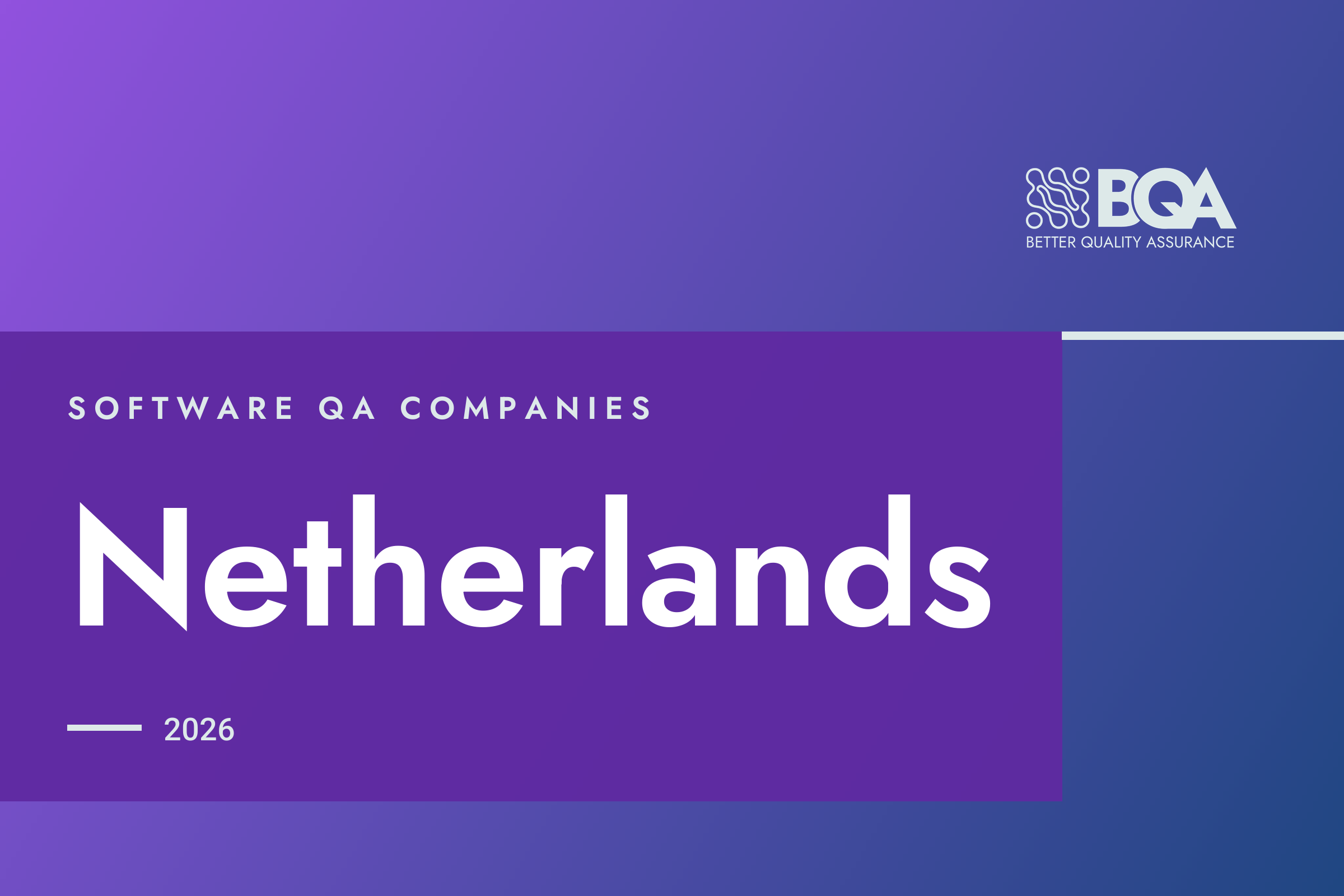 BetterQA card: software QA companies, Netherlands, 2026