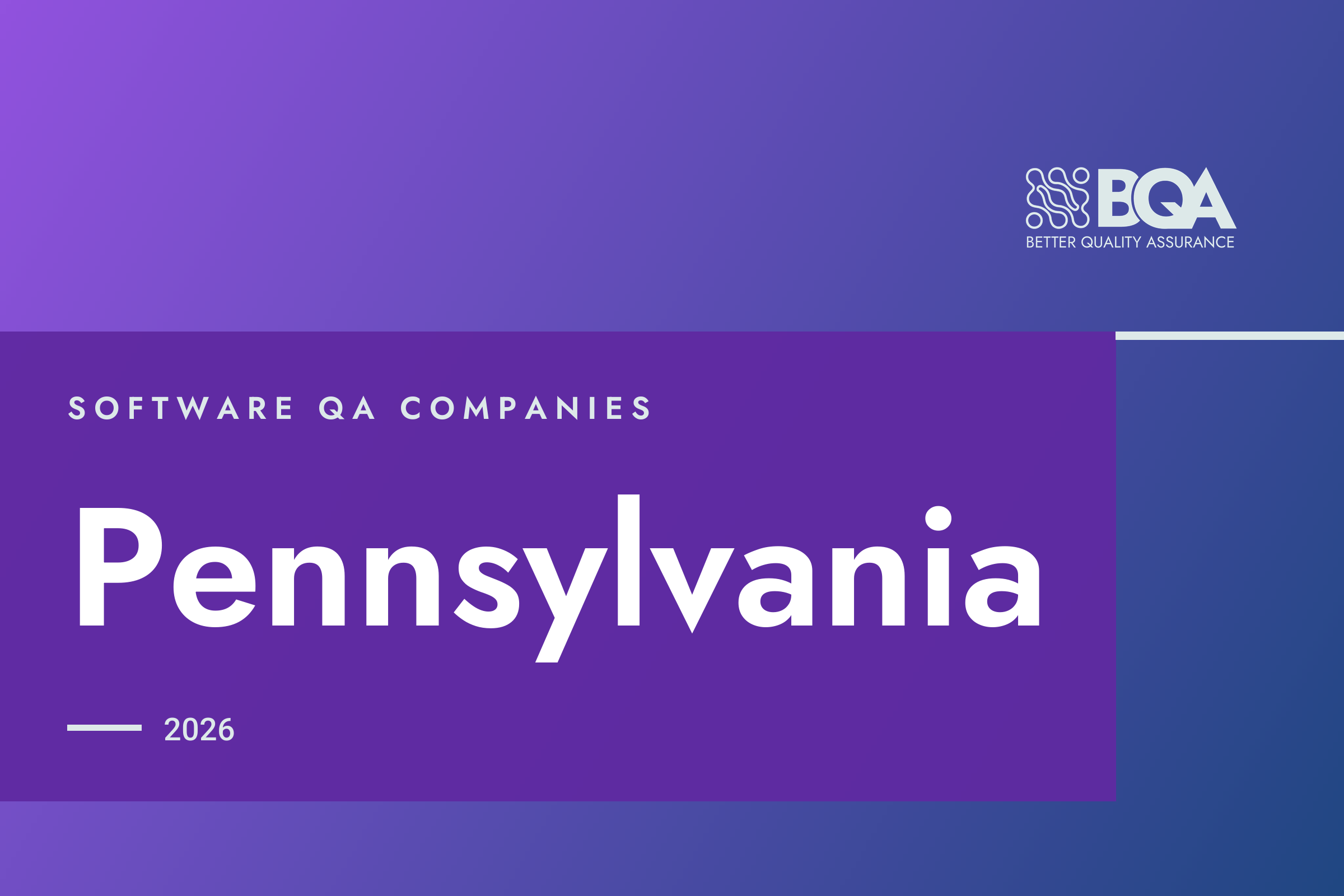 BetterQA card: software QA companies, Pennsylvania, 2026