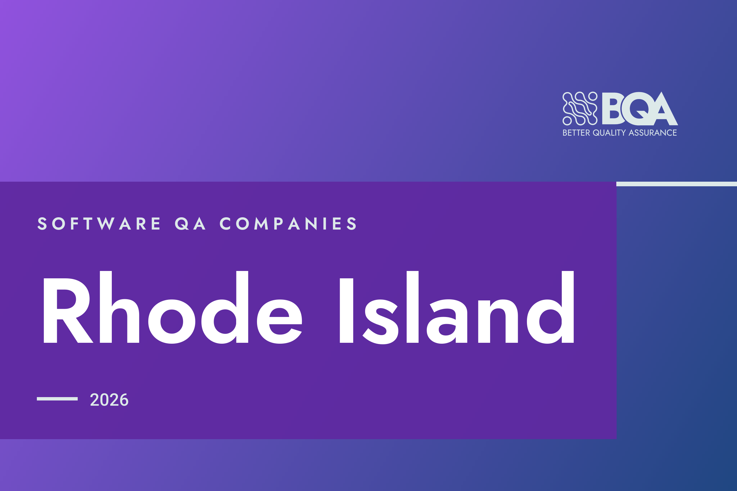 BetterQA card: software QA companies, Rhode Island, 2026