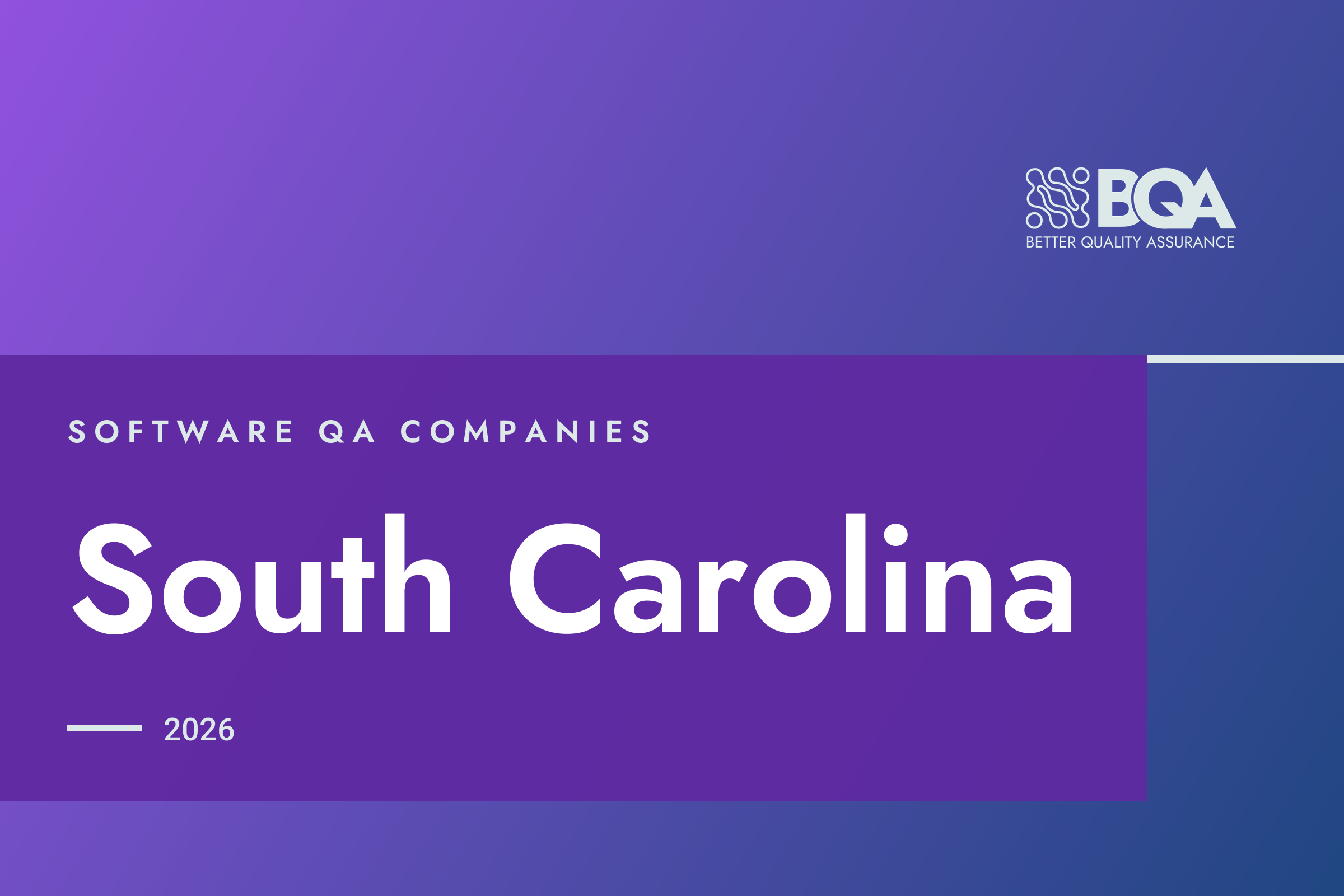 BetterQA card: software QA companies, South Carolina, 2026